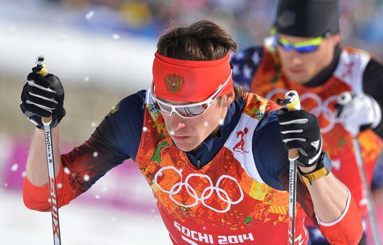 2014 Winter Olympics. Cross-country skiing. Men. Team sprint