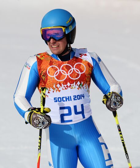 2014 Winter Olympics. Alpine skiing. Men. Giant slalom