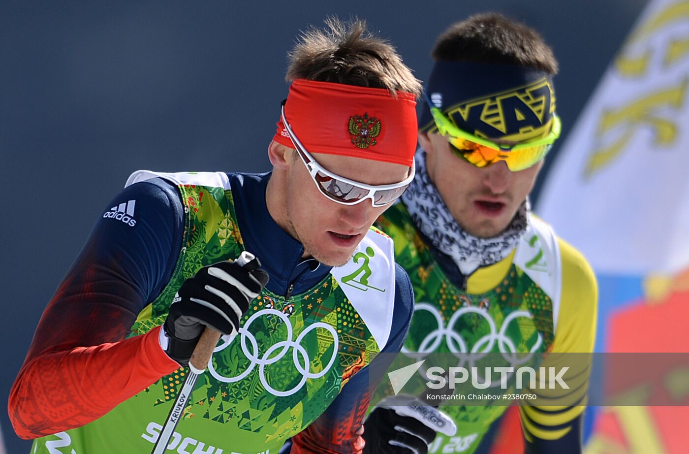 2014 Winter Olympics. Cross-country skiing. Men. Team sprint