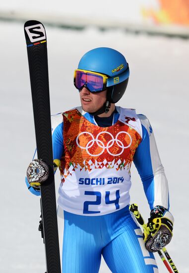 2014 Winter Olympics. Alpine skiing. Men. Giant slalom