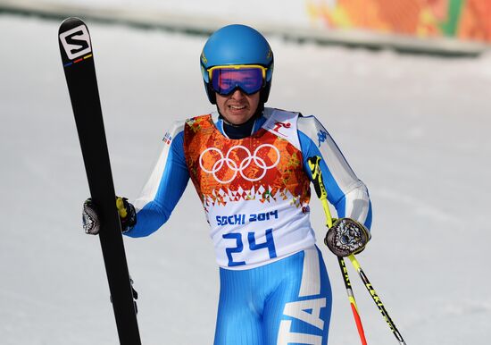 2014 Winter Olympics. Alpine skiing. Men. Giant slalom
