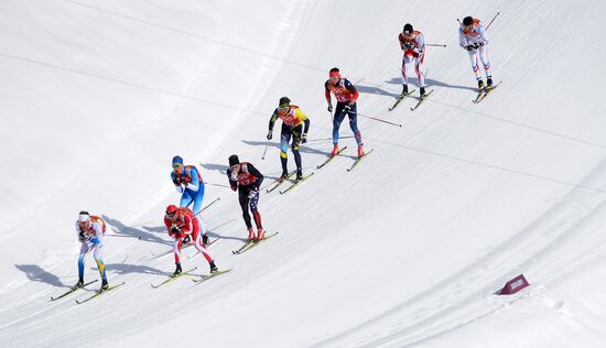 2014 Winter Olympics. Cross-country skiing. Men. Team sprint