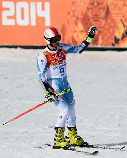 2014 Winter Olympics. Alpine skiing. Men. Giant slalom
