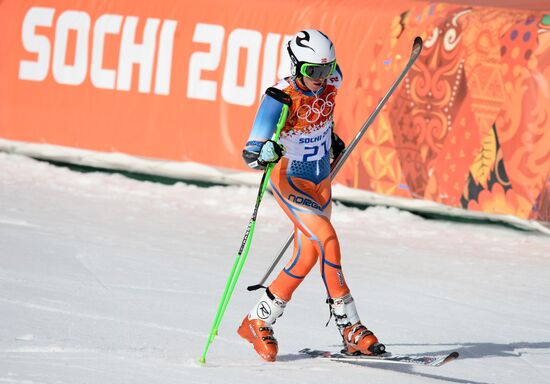 2014 Winter Olympics. Alpine skiing. Men. Giant slalom