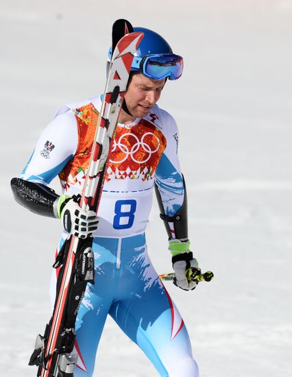 2014 Winter Olympics. Alpine skiing. Men. Giant slalom