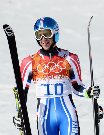2014 Winter Olympics. Alpine skiing. Men. Giant slalom
