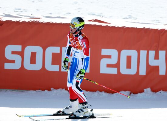 2014 Winter Olympics. Alpine skiing. Men. Giant slalom