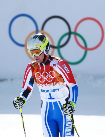 2014 Winter Olympics. Alpine skiing. Men. Giant slalom