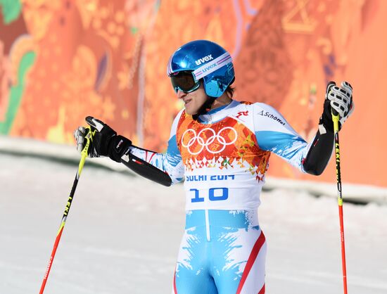 2014 Winter Olympics. Alpine skiing. Men. Giant slalom