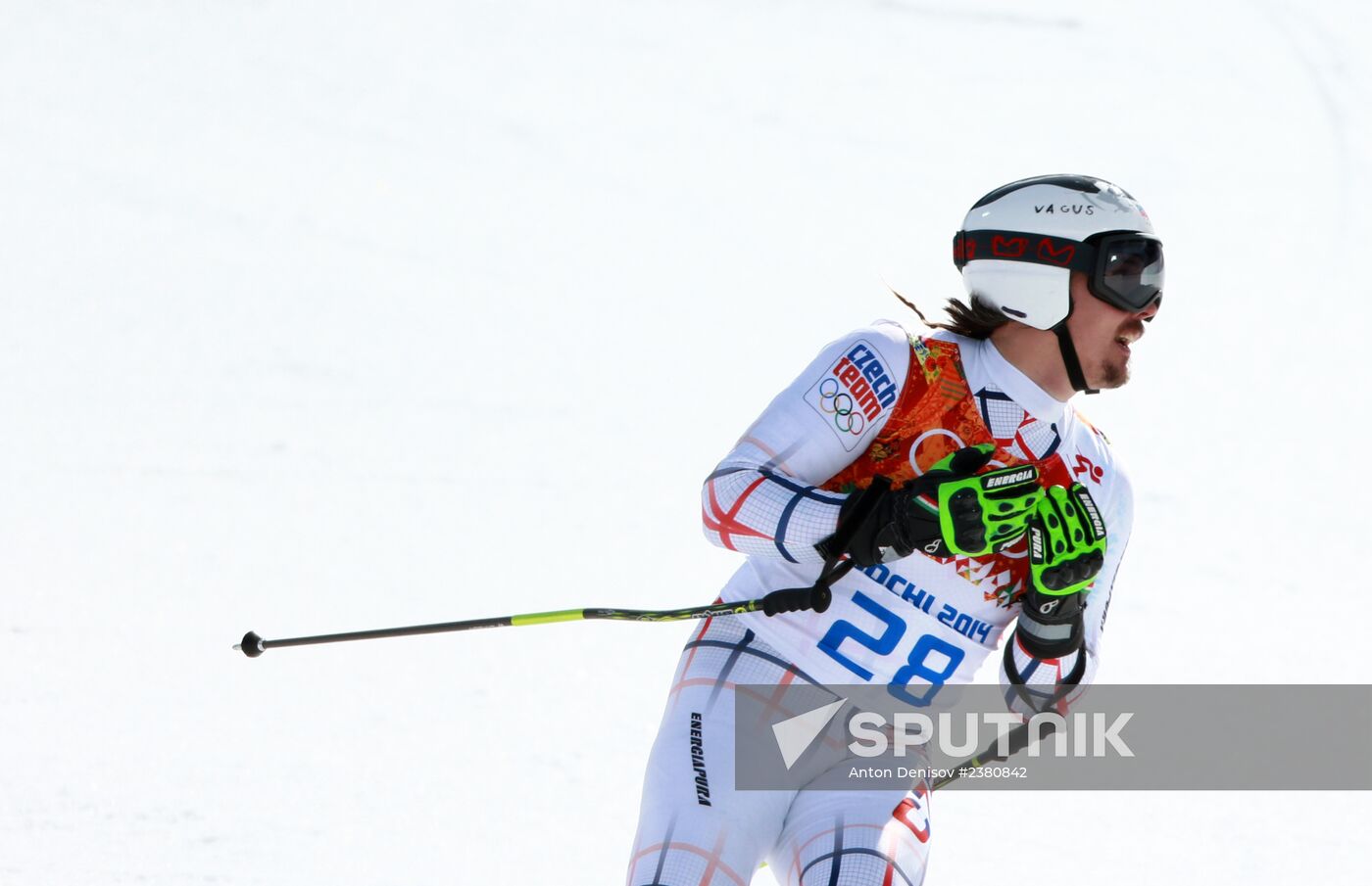 2014 Winter Olympics. Alpine skiing. Men. Giant slalom