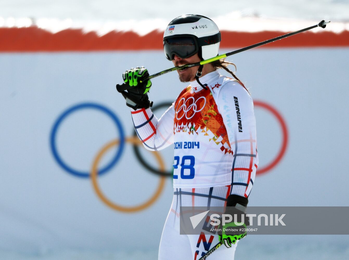 2014 Winter Olympics. Alpine skiing. Men. Giant slalom