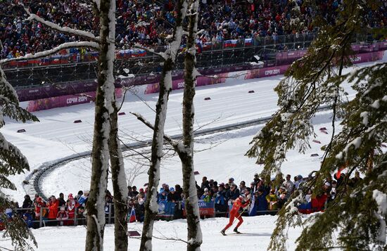 2014 Winter Olympics. Cross-country skiing. Men. Team sprint