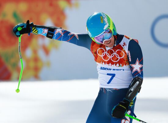2014 Winter Olympics. Alpine skiing. Men. Giant slalom