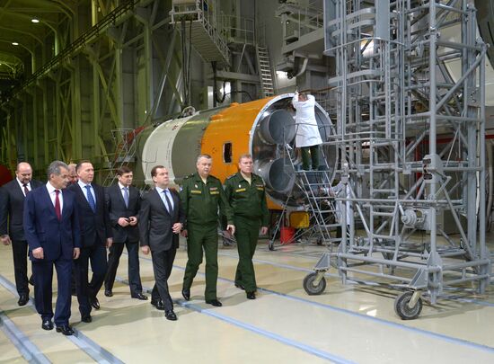 Dmitry Medvedev's working visit to Mirny