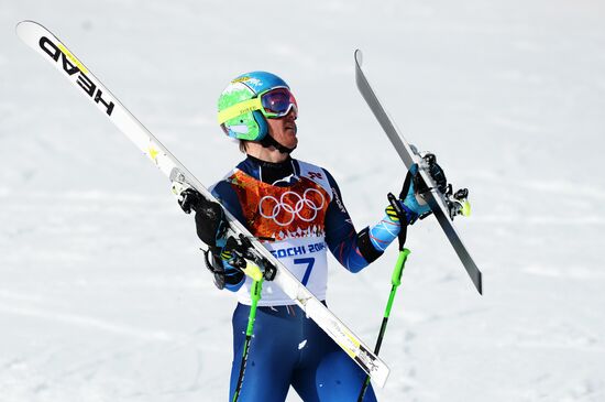 2014 Winter Olympics. Alpine skiing. Men. Giant slalom