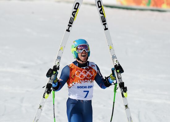 2014 Winter Olympics. Alpine skiing. Men. Giant slalom