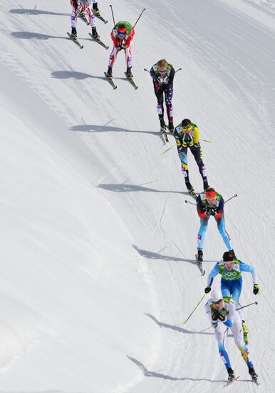 2014 Winter Olympics. Cross-country skiing. Men. Team sprint