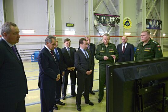 Dmitry Medvedev visits Mirny town