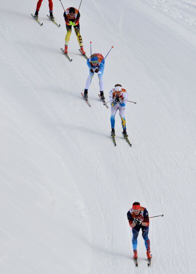 2014 Winter Olympics. Cross-country skiing. Men. Team sprint