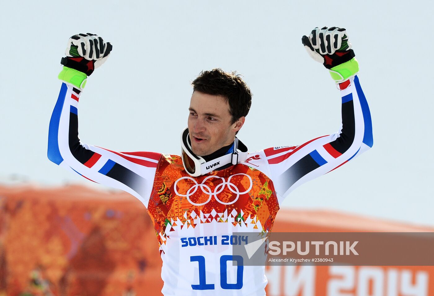 2014 Winter Olympics. Alpine skiing. Men. Giant slalom