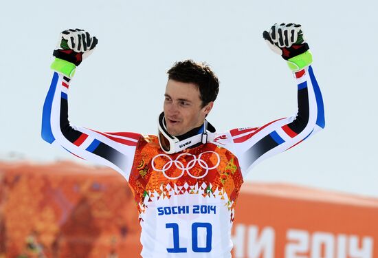 2014 Winter Olympics. Alpine skiing. Men. Giant slalom