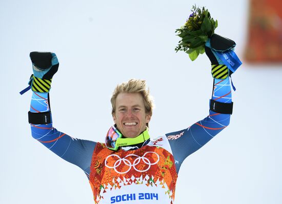 2014 Winter Olympics. Alpine skiing. Men. Giant slalom