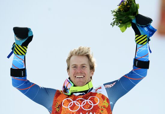 2014 Winter Olympics. Alpine skiing. Men. Giant slalom
