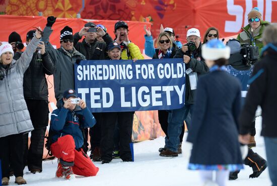 2014 Winter Olympics. Alpine skiing. Men. Giant slalom