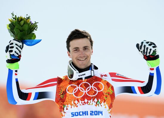 2014 Winter Olympics. Alpine skiing. Men. Giant slalom
