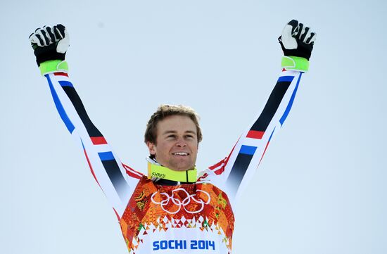 2014 Winter Olympics. Alpine skiing. Men. Giant slalom