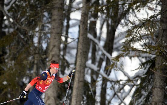 2014 Winter Olympics. Cross-country skiing. Men. Team sprint