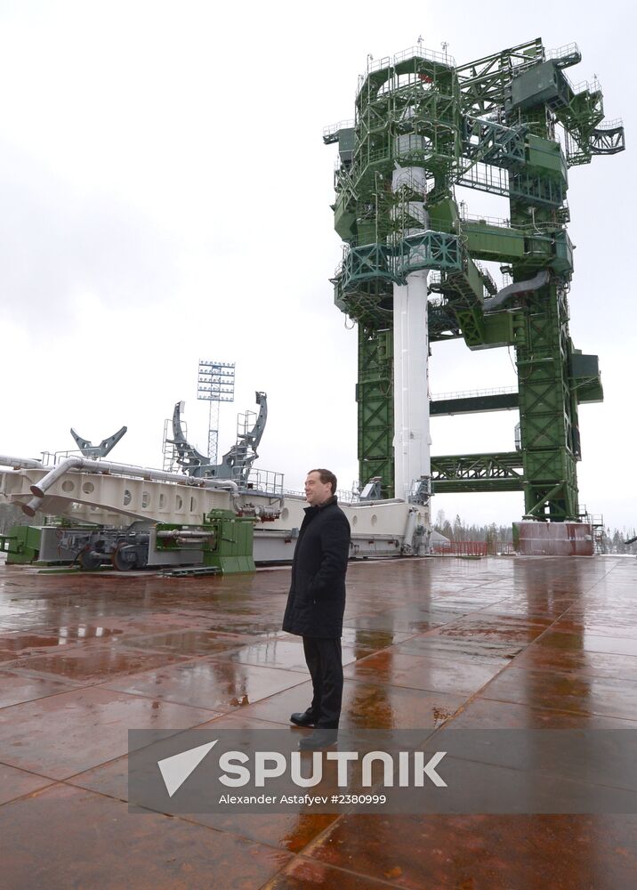 Dmitry Medvedev's working visit to Mirny
