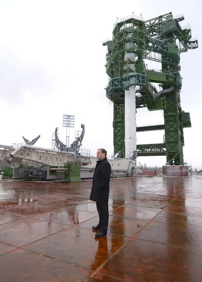 Dmitry Medvedev's working visit to Mirny