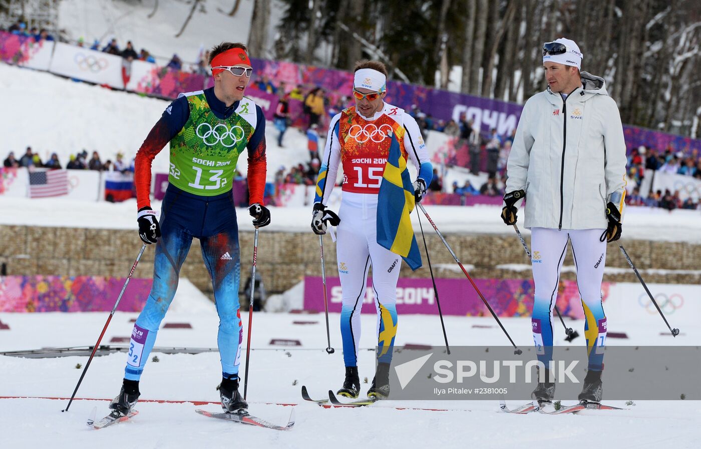 2014 Winter Olympics. Cross-country skiing. Men. Team sprint