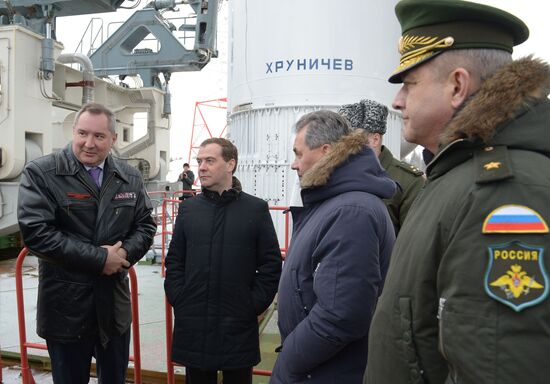 Dmitry Medvedev's working visit to Mirny