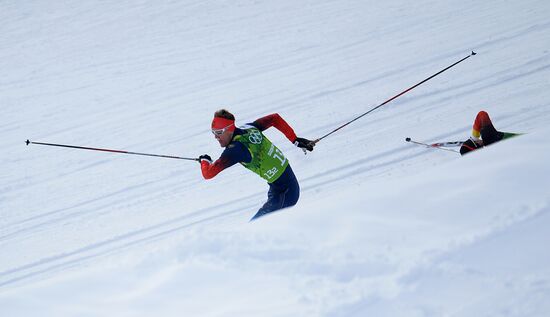 2014 Winter Olympics. Cross-country skiing. Men. Team sprint