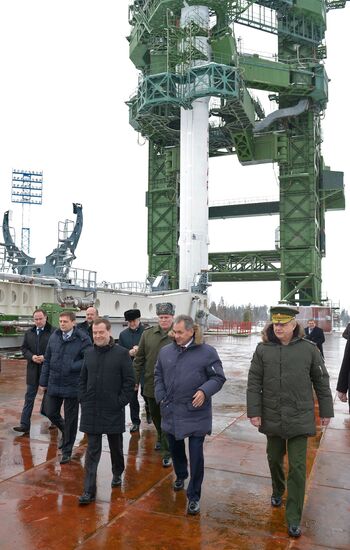 Dmitry Medvedev's working visit to Mirny