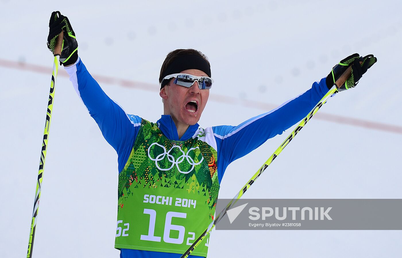 2014 Winter Olympics. Cross-country skiing. Men. Team sprint