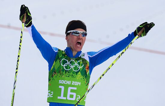 2014 Winter Olympics. Cross-country skiing. Men. Team sprint