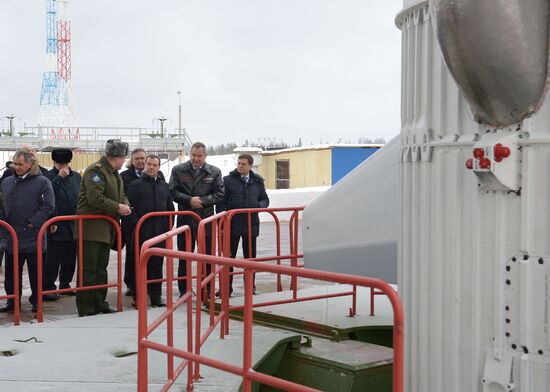 Dmitry Medvedev's working visit to Mirny