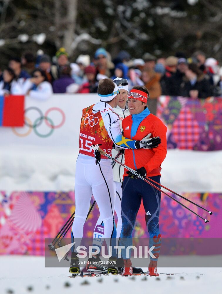 2014 Winter Olympics. Cross-country skiing. Men. Team sprint