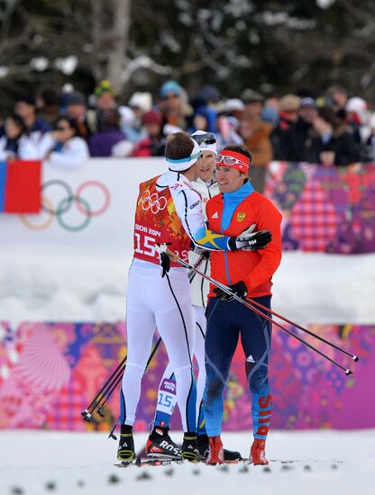 2014 Winter Olympics. Cross-country skiing. Men. Team sprint