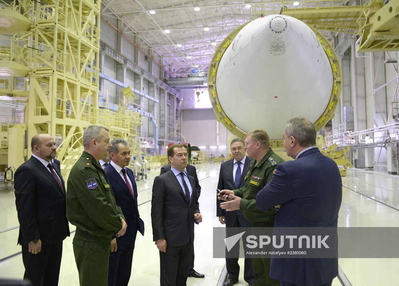 Dmitry Medvedev's working visit to Mirny