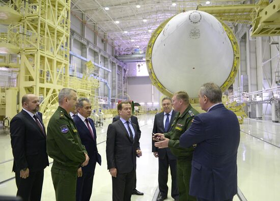 Dmitry Medvedev's working visit to Mirny