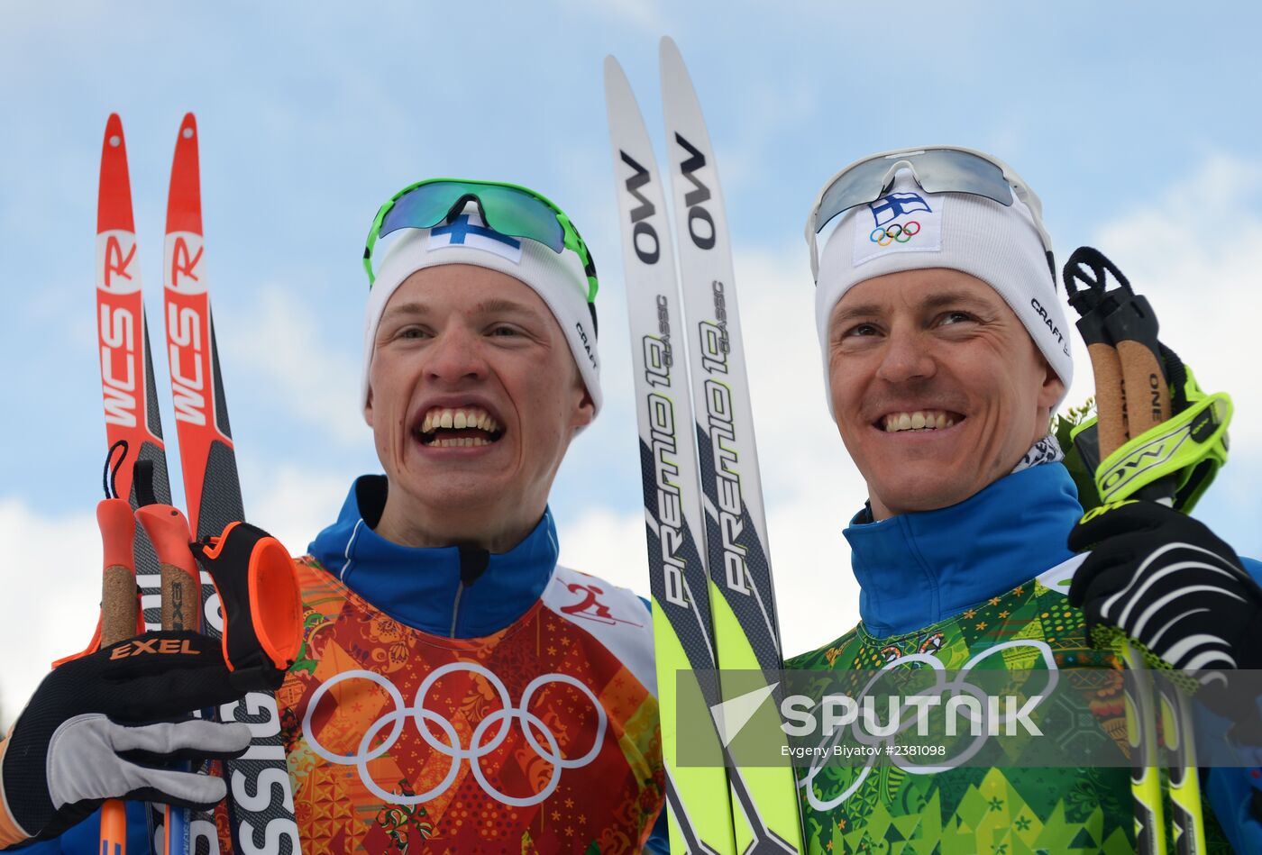 2014 Winter Olympics. Cross-country skiing. Men. Team sprint