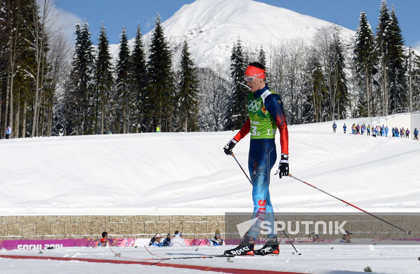 2014 Winter Olympics. Cross-country skiing. Men. Team sprint