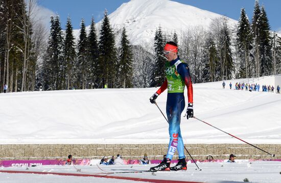 2014 Winter Olympics. Cross-country skiing. Men. Team sprint