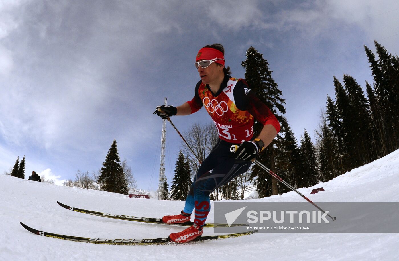 2014 Winter Olympics. Cross-country skiing. Men. Team sprint