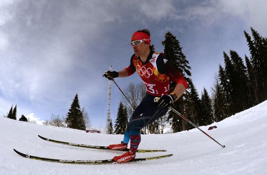 2014 Winter Olympics. Cross-country skiing. Men. Team sprint