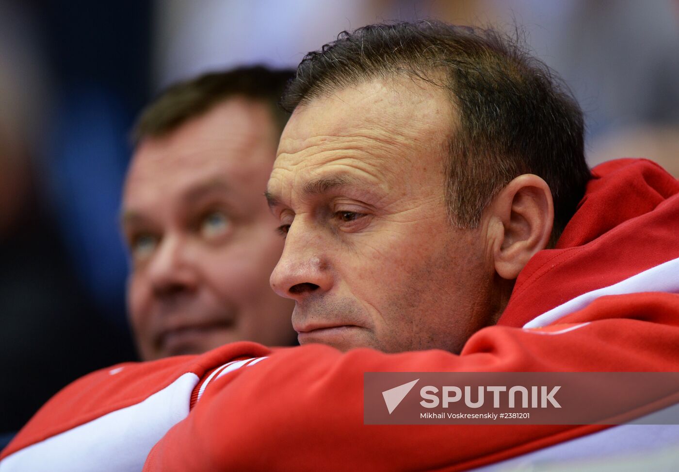 2014 Winter Olympics. Ice hockey. Men. Finland vs. Russia